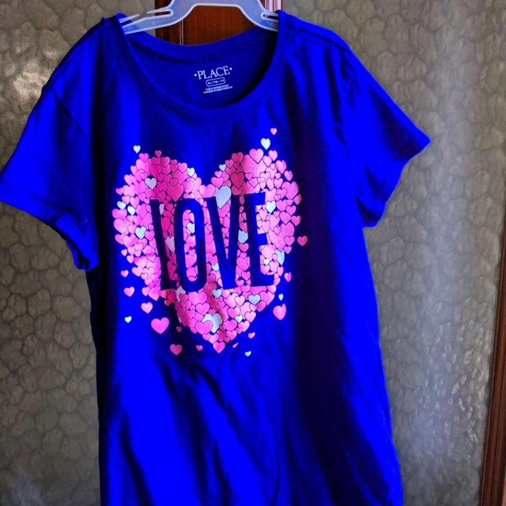 5 girls shirts size XL